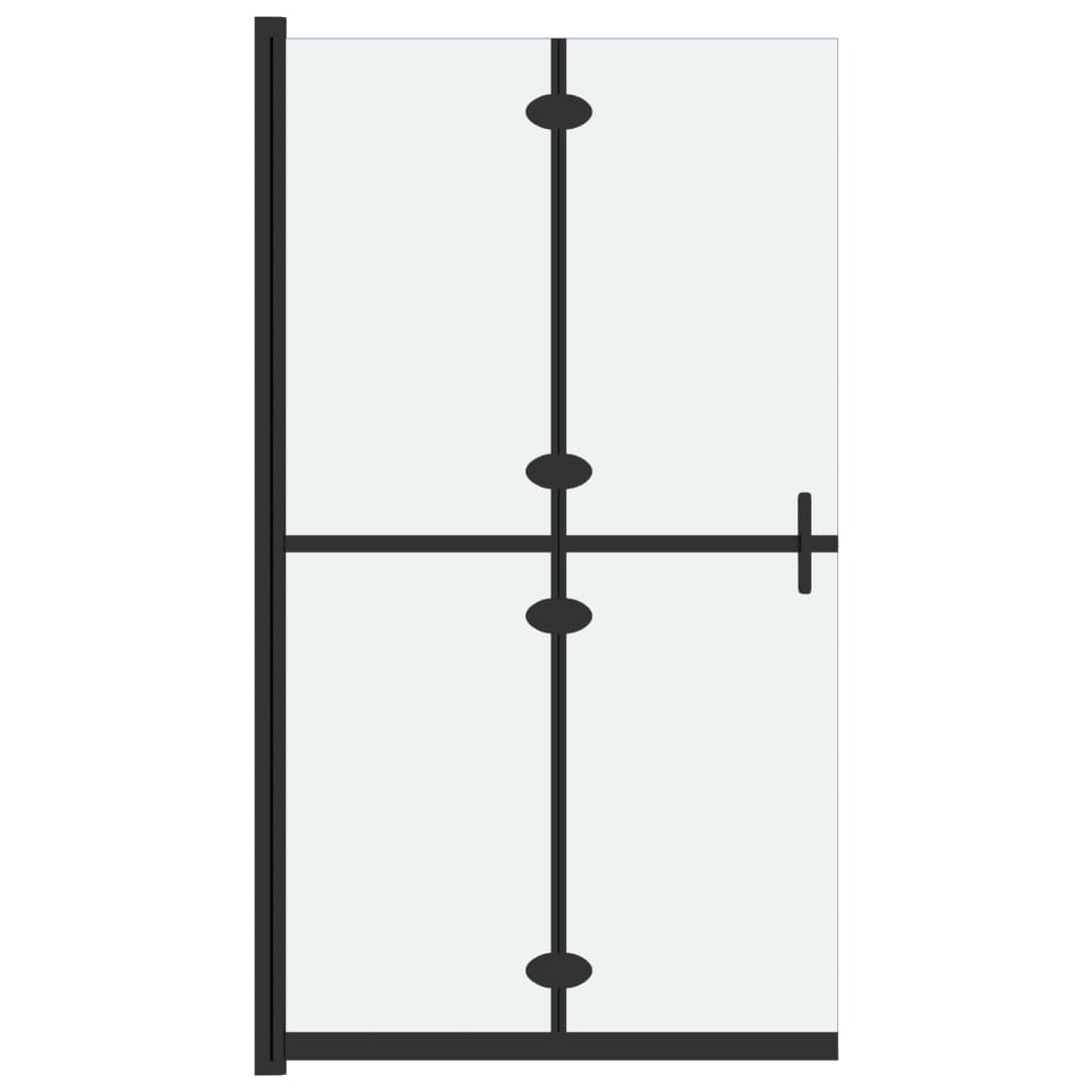 Vidaxl Walk-In Sprchová stěna skládací 70x190 cm esg-glas rohož