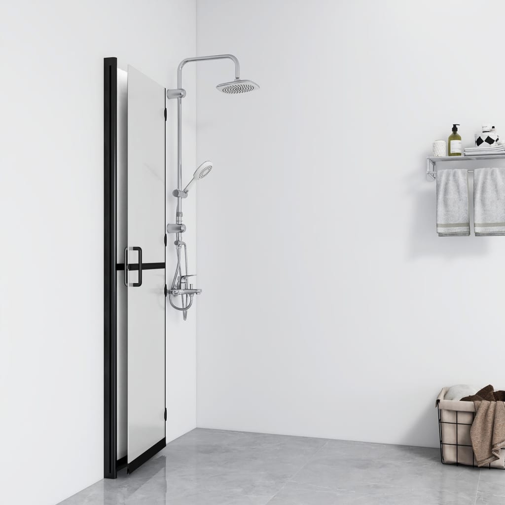 Vidaxl Walk-In Sprchová stěna skládací 70x190 cm esg-glas rohož