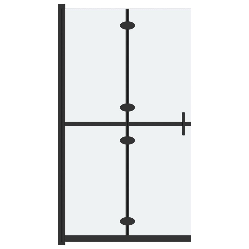 Vidaxl Walk-In Sprchová stěna skládací 90x190 cm esg-glas rohož