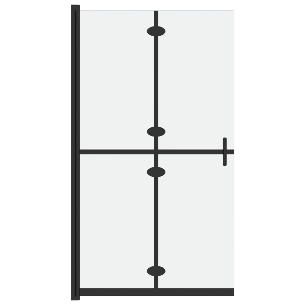 Vidaxl Walk-in Shower Wall Clunbapible 100x190 cm ESG-GLAS MAT