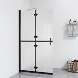 Vidaxl Walk-in Shower Wall Clunbapible 100x190 cm ESG-GLAS MAT