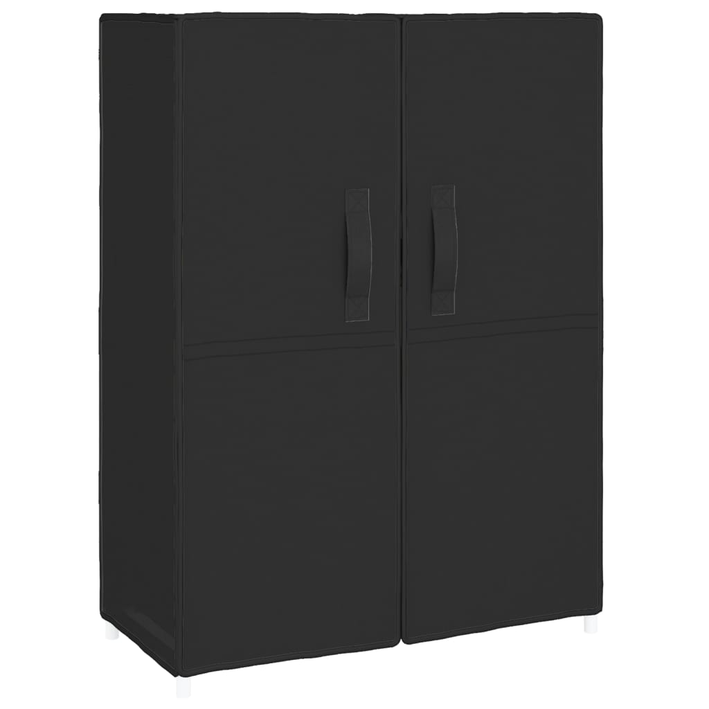 Vidaxl Shoe Cabinet 60x30x90 cm stof sort