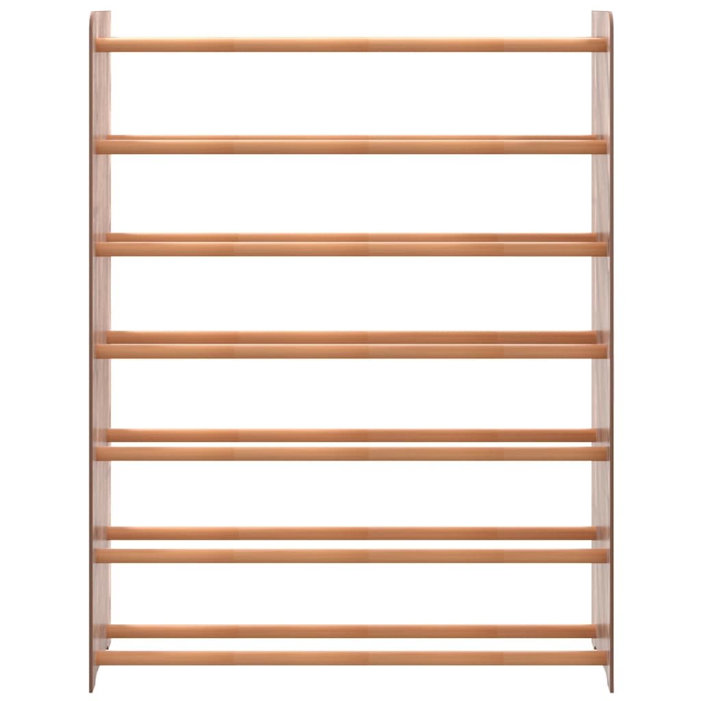 Vidaxl Shoe Rack 90x24x117 cm Behandlet trebrun