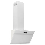 Vidaxl Wall Extractor Hood 60 cm ocel a temperované sklo bílá