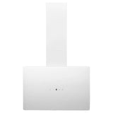 Vidaxl Wall extractor hood 60 cm steel and tempered glass white