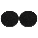 Filtros de carbono Vidaxl para capucha extractor 2 PCS 105x21 mm