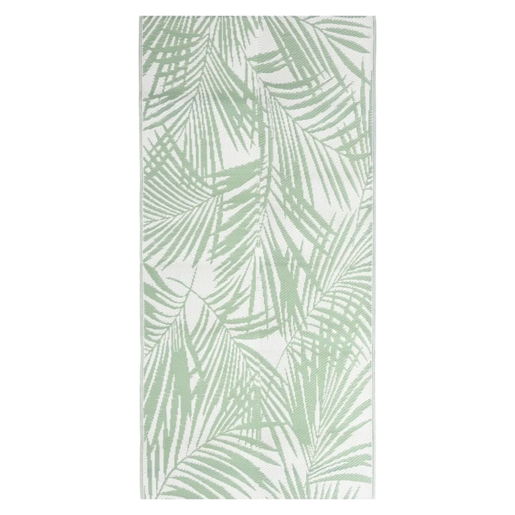 Vidaxl à l'extérieur du tapis aakil 80x150 cm vert polypropène