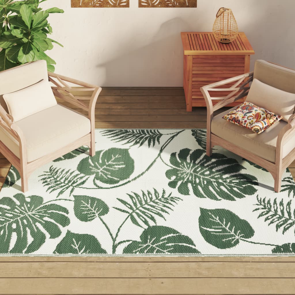 Vidaxl RAGN EXTÉRIEUR 140x200 cm Green en polypropène