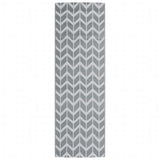 Vidaxl extérieur tapis Arakil 80x250 cm pp gris