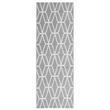 Vidaxl à l'extérieur du tapis Arakil 80x250 cm Gray en polypropène