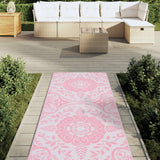 VidaXL Buitenkleed 80x250 cm polypropeen roze