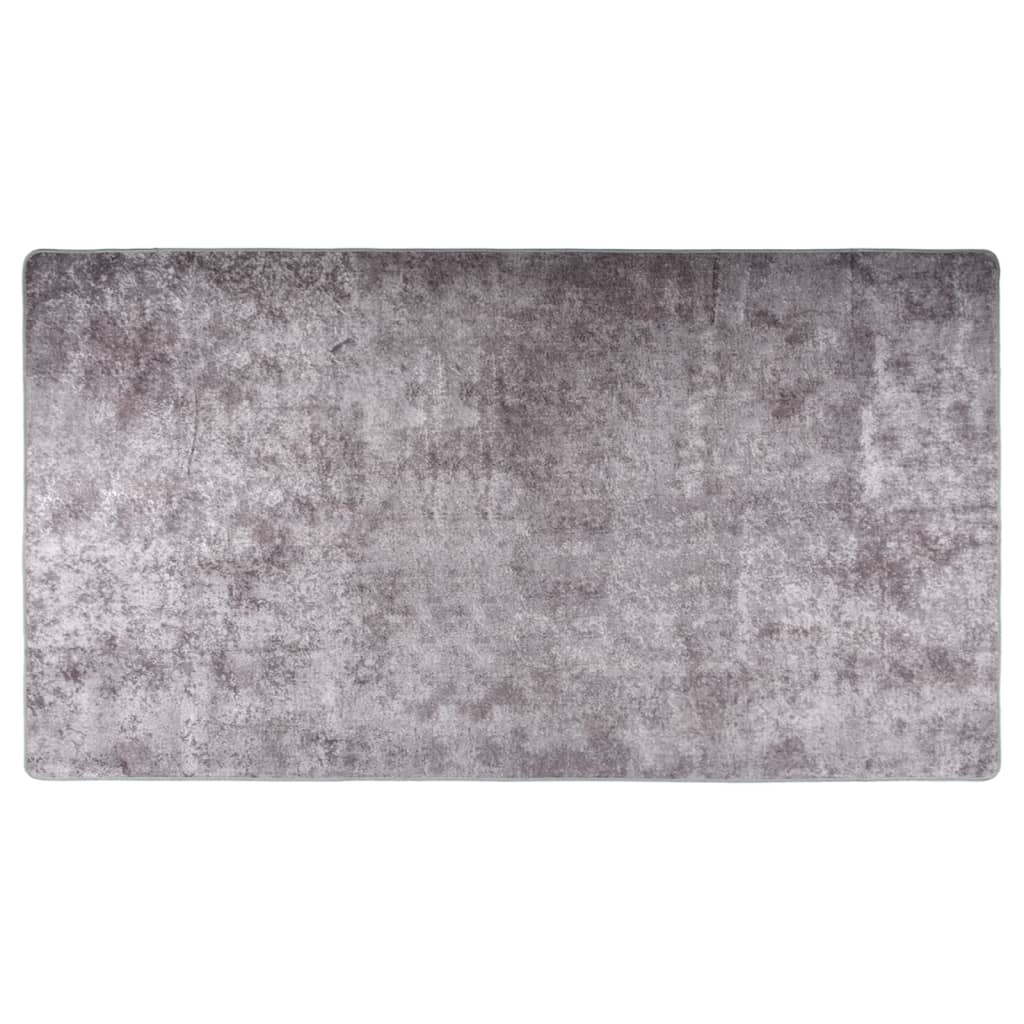 Tapis vidaxl Anti-slip lavable 190x300 cm Gray