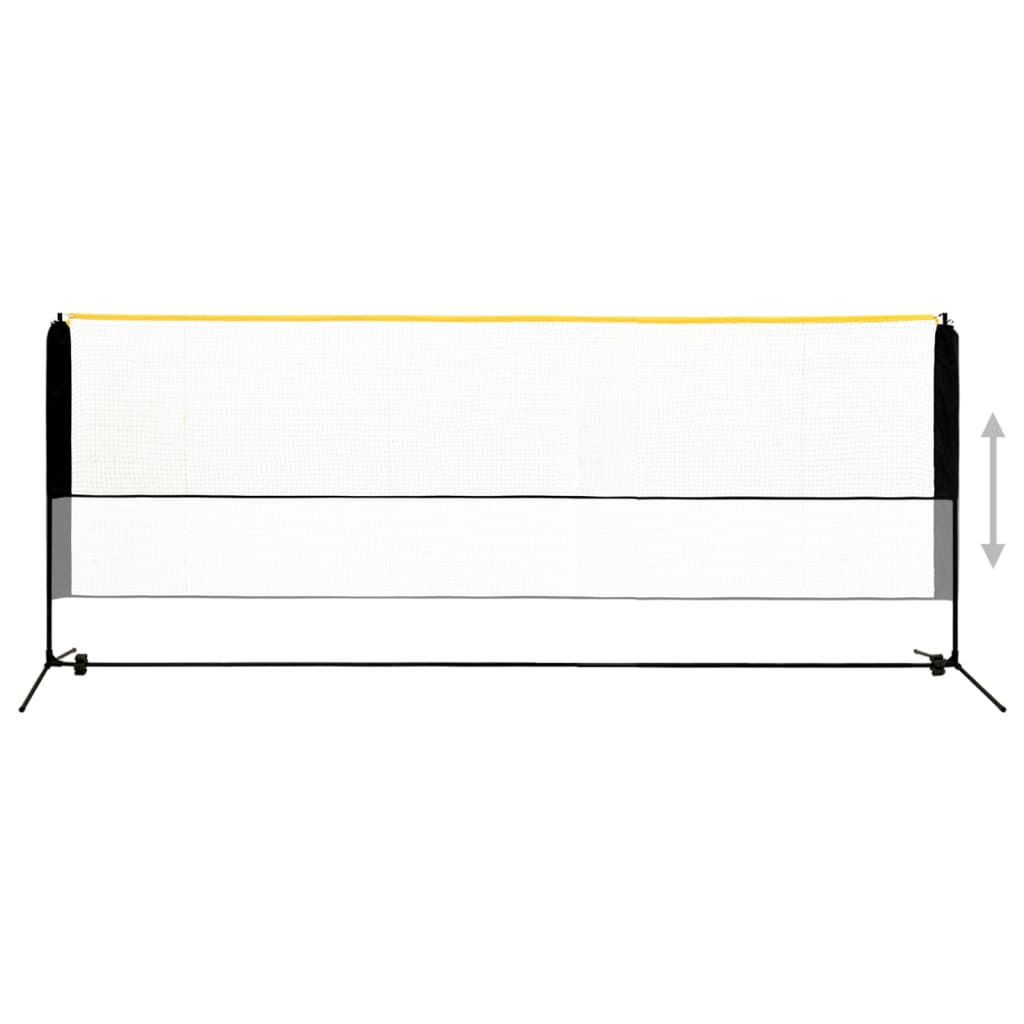 Vidaxl Badmintonnet Nastavitelný 400x103X94-158 cm kov