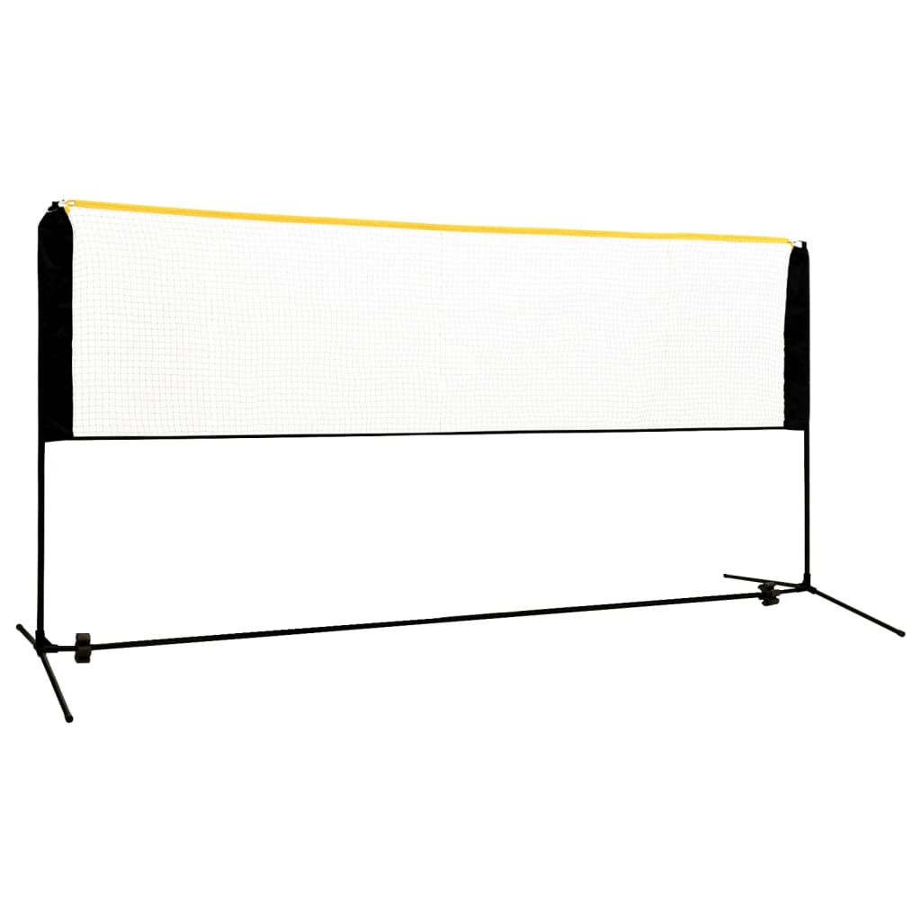 Vidaxl Badmintonnet fäertbar 300x103x94-158 cm Metal