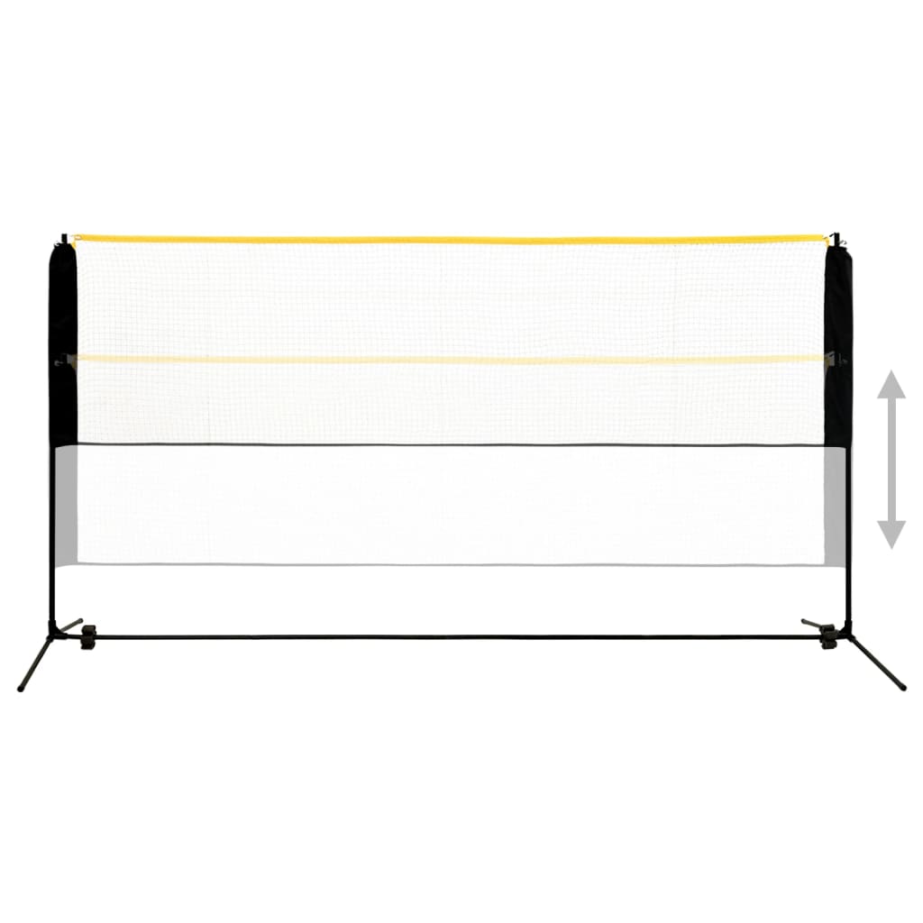 Vidaxl badmintonnet ajustable 300x103x94-158 cm de metal