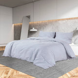 Vidaxl Duvet Richet Set Lightweight 200x200 cm Microfiber Grey