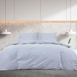 Vidaxl Duvet Crossing Set 200x200 cm Coton Grey