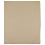 Vidaxl Fitted sheets Jersey 2 pcs 90x200 cm cotton taupe