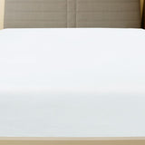 VidaXL Fitted sheet Jersey 140x200 cm Cotton White