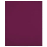 VidaXL Fitted sheets 2 St Jersey 90x200 cm Cotton Bordeaux red