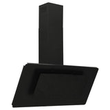 Vidaxl Wall Extractor Hood 90 cm Rustfrit stål og hærdet glas sort