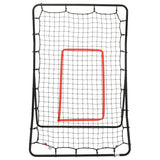 Vidaxl softball rebounder 88x79x137 cm stål