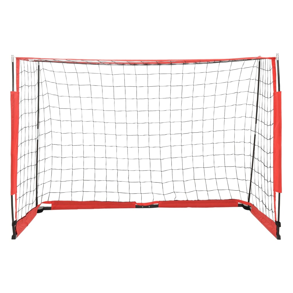 Vidaxl fotballmål 184x91x124,5 cm stål