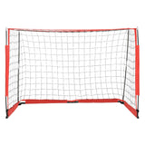 Vidaxl fotballmål 184x91x124,5 cm stål