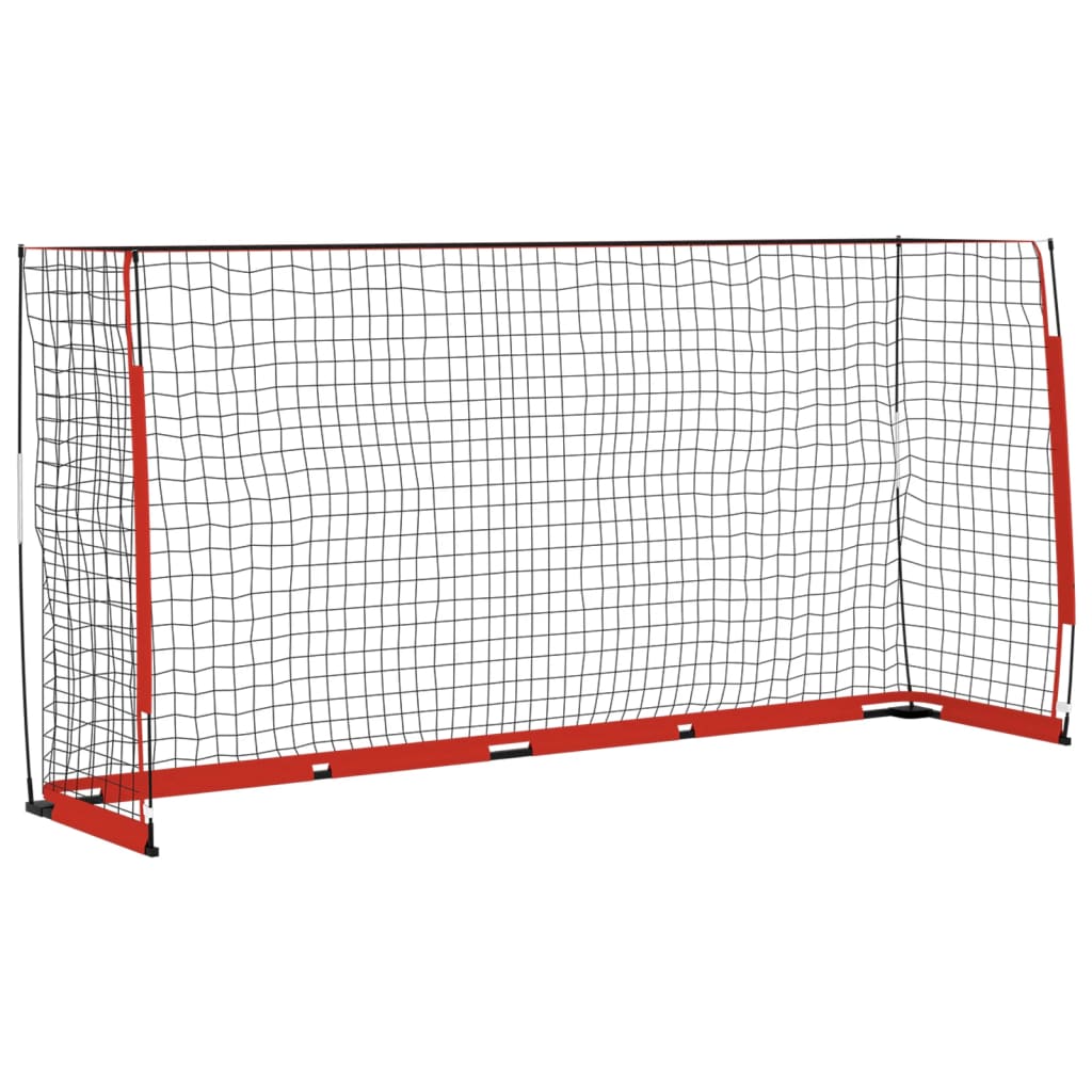 Vidaxl fotballmål 366.5x91x183 cm stål