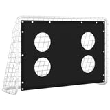 Vidaxl Football Target Training Tor 184x61x122 cm Stahl