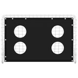 Objetivo de entrenamiento de Vidaxl Football Target 184x61x122 cm de acero