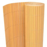 Vidaxl Garden Fencing Doble -lado de 110x300 cm amarillo