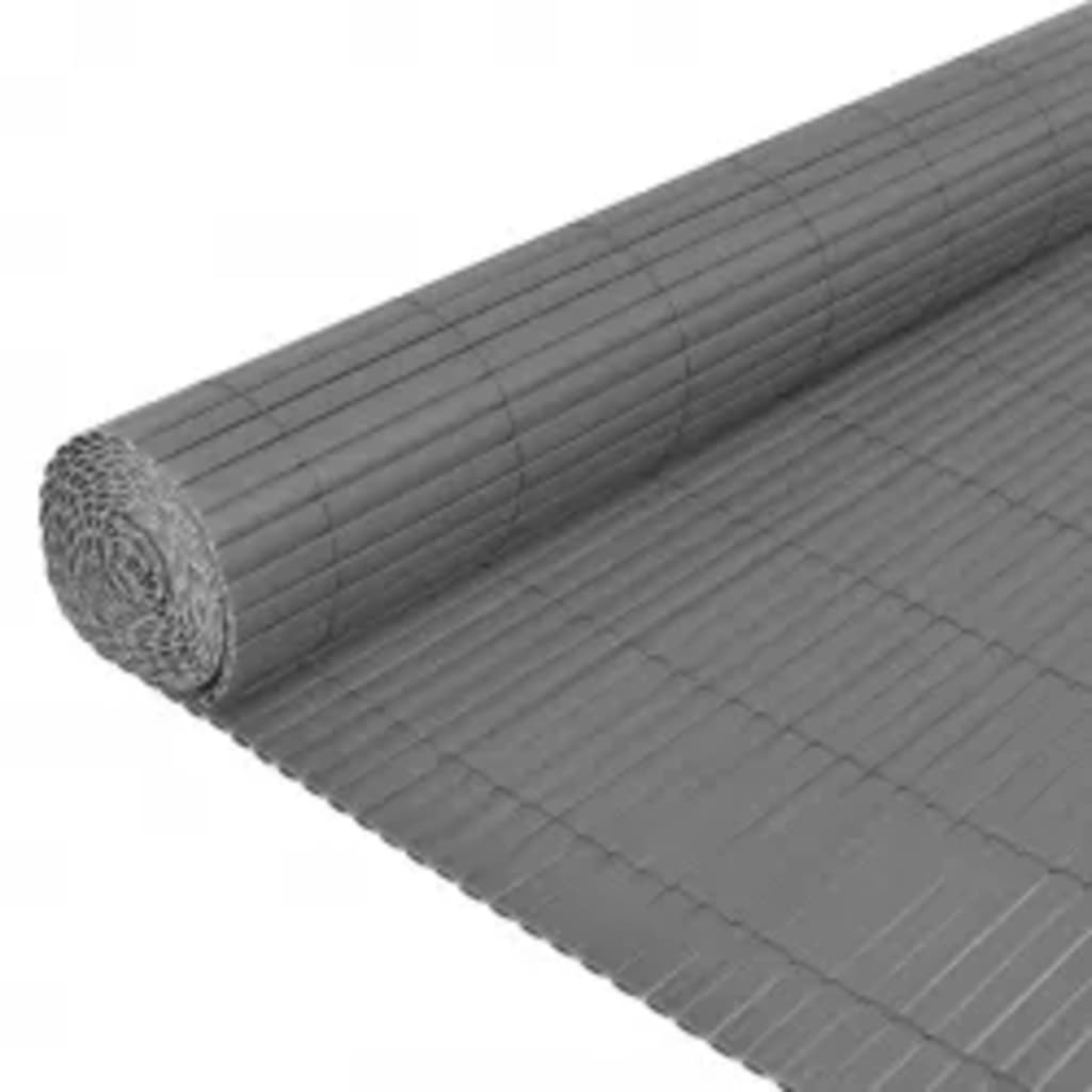 Vidaxl Garden Fencing Doble -lado de 110x300 cm de gris