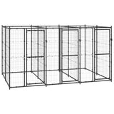 VidaXL Dog Kennel 7.26 m² Steel