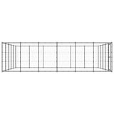 VidaXL Dog Kennel 36.3 m² Steel