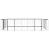 Vidaxl Dog Kennel 50,82 m² ocel