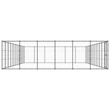 VidaXL Dog Kennel 79.86 m² Steel