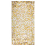 Vidaxl extérieur tapis plat tissé 80x150 cm jaune