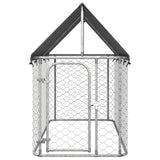 Vidaxl Hond Kennel fir dobausse mam Daach 200x100x150 cm