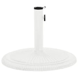 Vidaxl Parasol Foot 45x45x30 cm de hierro fundido blanco