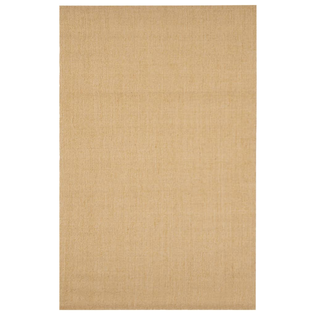 Vidaxl Rug 66x100 cm Natural Sisal