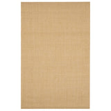 Vidaxl Rug 66x100 cm Natural Sisal