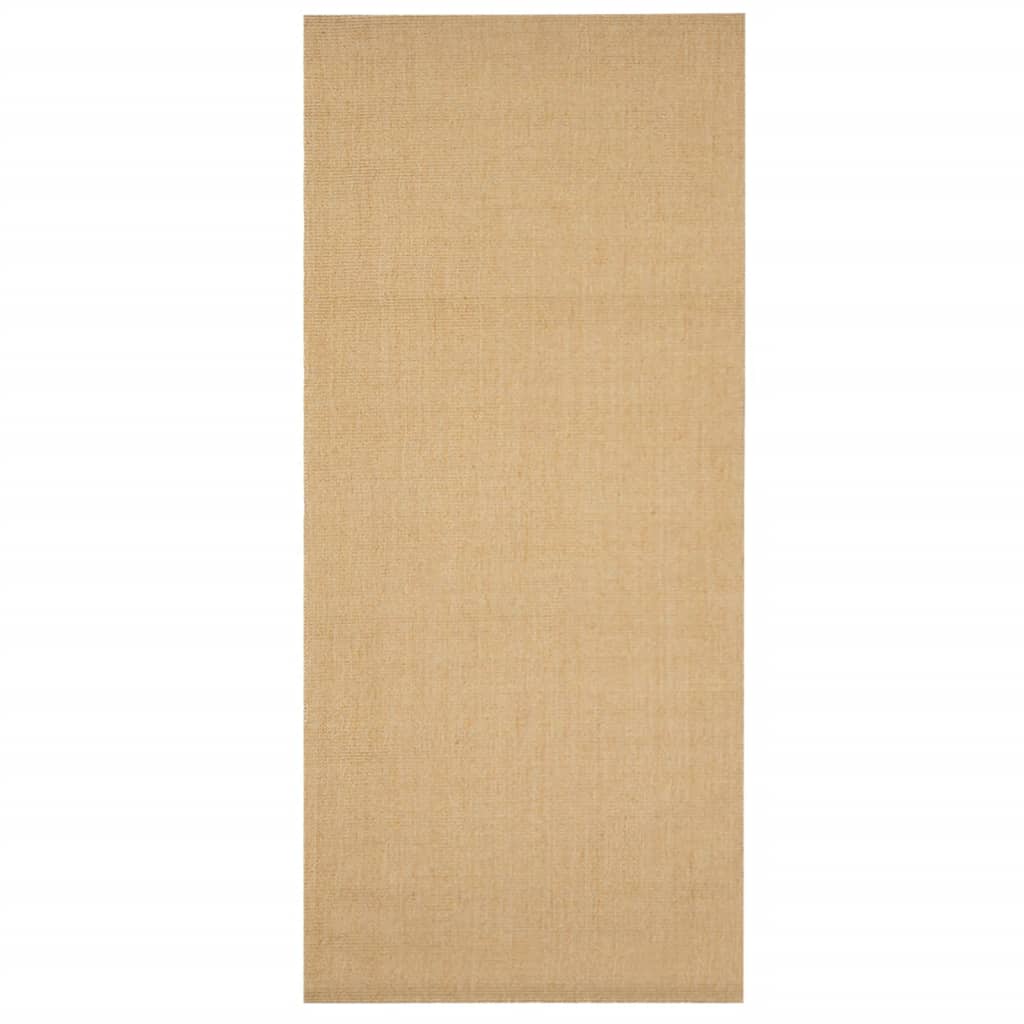 Vidaxl Rug 66x150 cm Natural Sisal