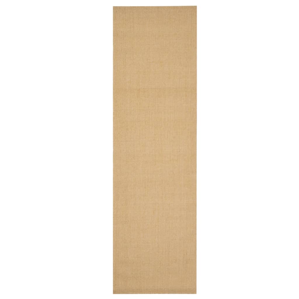 Vidaxl tapis 100x350 cm Sisal naturel