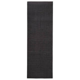 Vidaxl rug 66x200 cm Natural Sisal Black