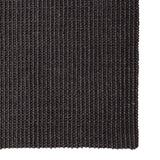 Vidaxl rug 6 66x350 cm natierlech sisal schwaarz