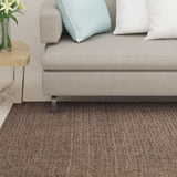 Vidaxl Rug 80x300 cm Natural Sisal Brown