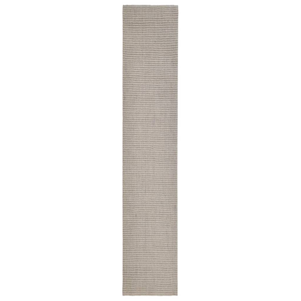 Vidaxl koberec 66x350 cm Natural Sisal Sand -Colored