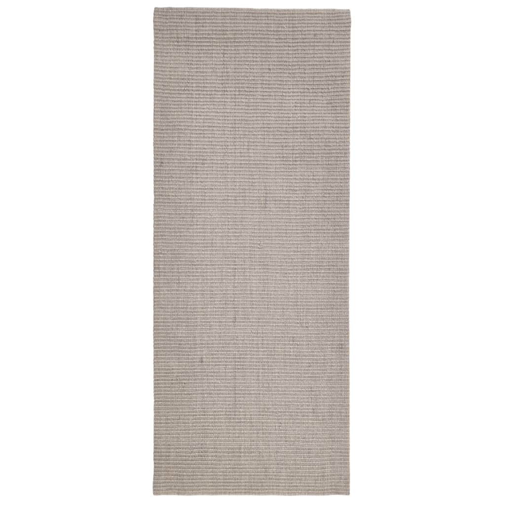 Vidaxl Rug 80x200 cm Natural Sisal Sand -farvet