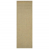 Vidaxl rug 6 66x200 cm natierlech Sisal Gréng